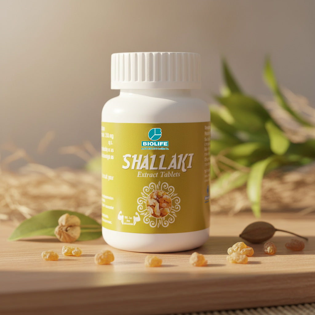 SHALLAKI EXTRACT TAB | Balancing Kapha and Pitta dosha (1x60)