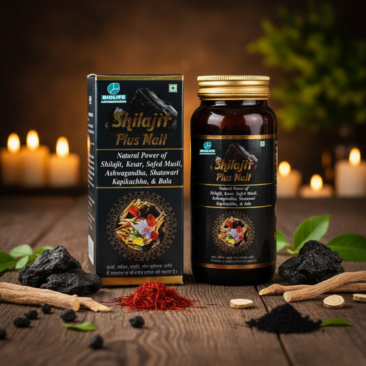 SHILAJIT PLUS MALT | Boosts Vigor &amp; Vitality 400ML