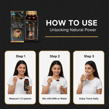 SHILAJIT PLUS MALT | Boosts Vigor &amp; Vitality 400ML