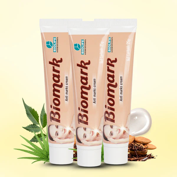 BIOMARK CREAM | For Stretch Marks, Pregnancy Marks, Burn Marks & Scar Marks 25GM