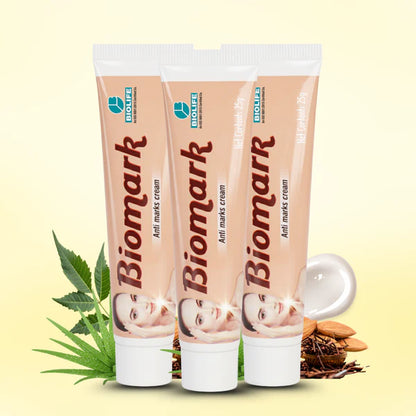 BIOMARK CREAM | For Stretch Marks, Pregnancy Marks, Burn Marks & Scar Marks 25GM