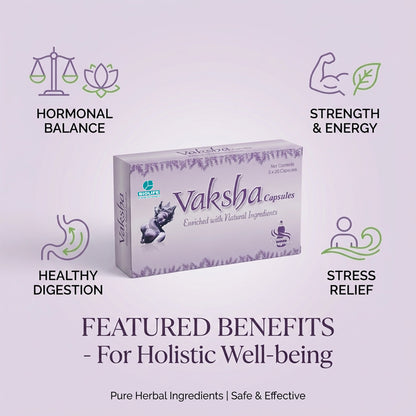 VAKSHA CAPSULE | Female Reproductive Tonic (3X20)