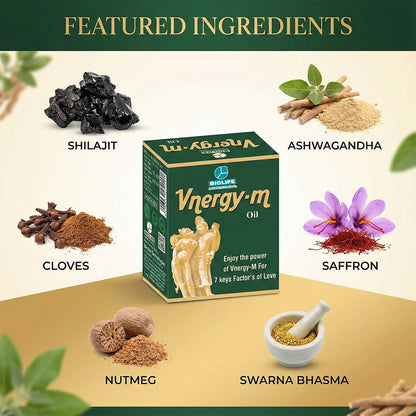 VNERGY-M OIL | Enhance vigor and vitality 10ML ET