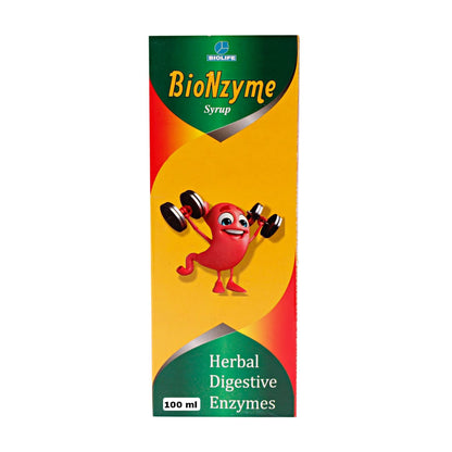 BIONZYME SYRUP| For Bloating, Indigestion & overall digestive health| 100ML