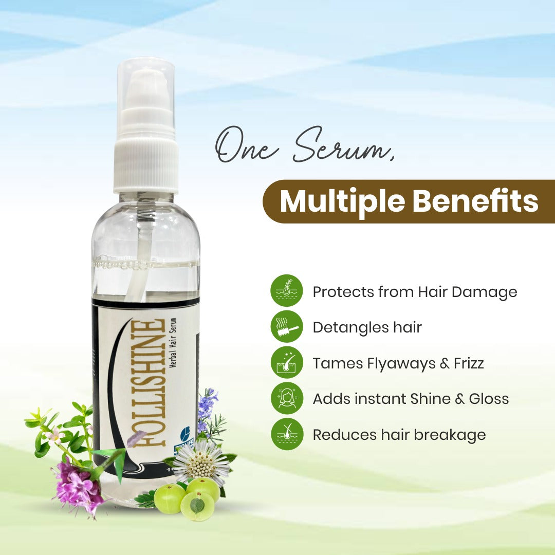 FOLLISHINE HAIR SERUM & SHAMPOO (COMBO PACK)