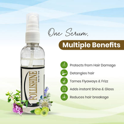 FOLLISHINE HAIR SERUM & SHAMPOO (COMBO PACK)